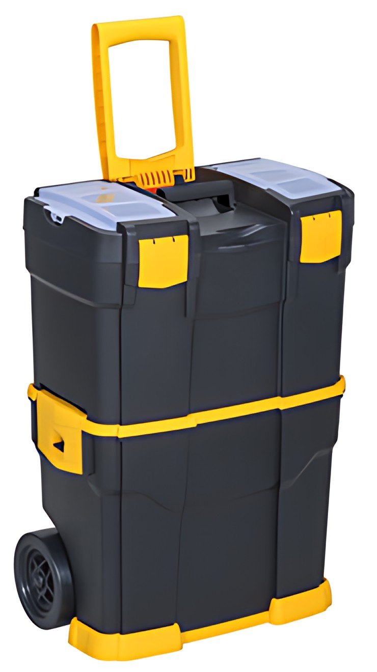 allit Valise à outils McPlus Mobile >P< 24, noir/jaune