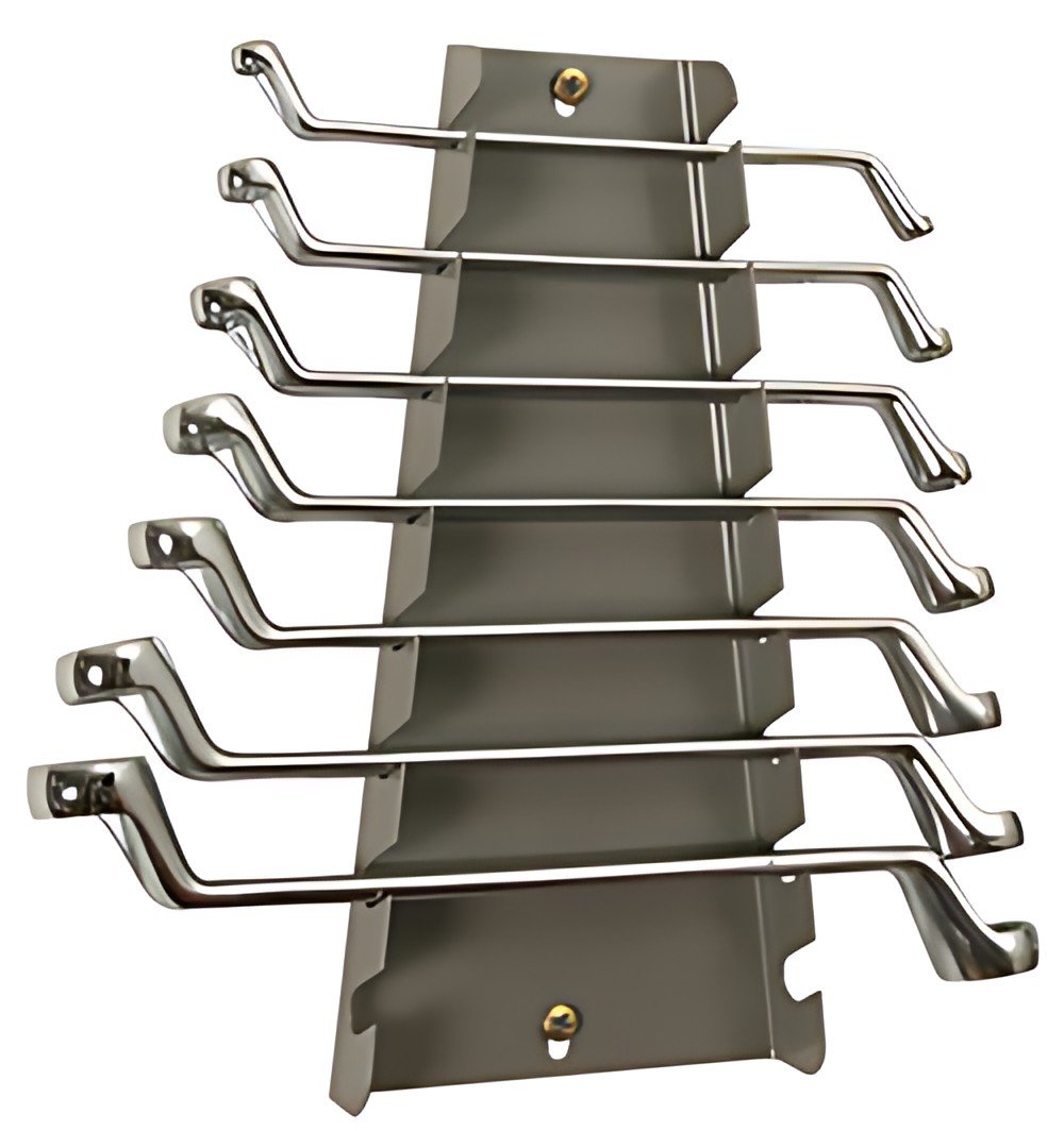 allit Barrette porte-clés plates "StorePlus Flex M 8", gris