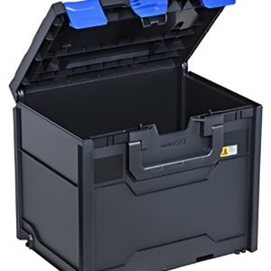 allit Boîte de rangement EuroPlus MetaBox 215, noir/bleu