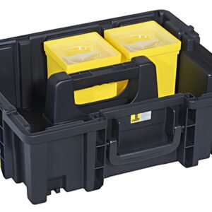 allit Caisse de transport EuroPlus Pro >KC<44.150/2L, noir