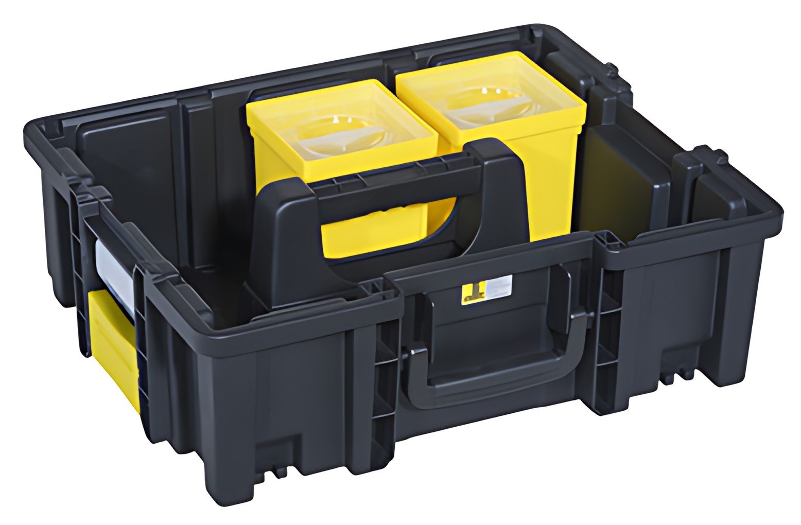 allit Caisse de transport EuroPlus Pro >KC<44.150/2L, noir