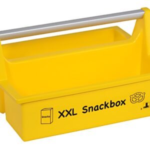 boîte de transport allit McPlus Carry "XXL Snackbox", jaune