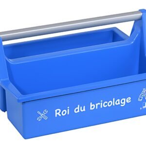 allit Caisse de transport McPlus Carry "Roi bricolage", bleu