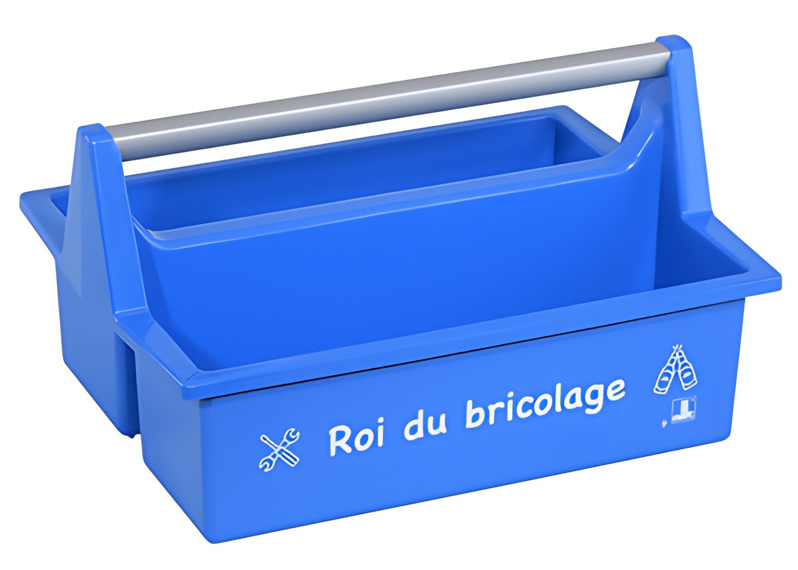 allit Caisse de transport McPlus Carry "Roi bricolage", bleu