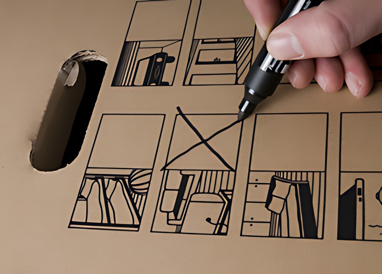smartboxpro Cartons de déménagement "CARGO-BOX XXL", marron