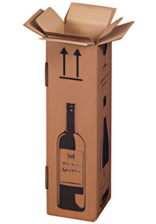 smartboxpro Carton d'expédition pour 1 bouteille