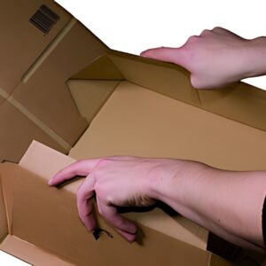 smartboxpro Carton d'expédition PACK BOX, format A4+, marron