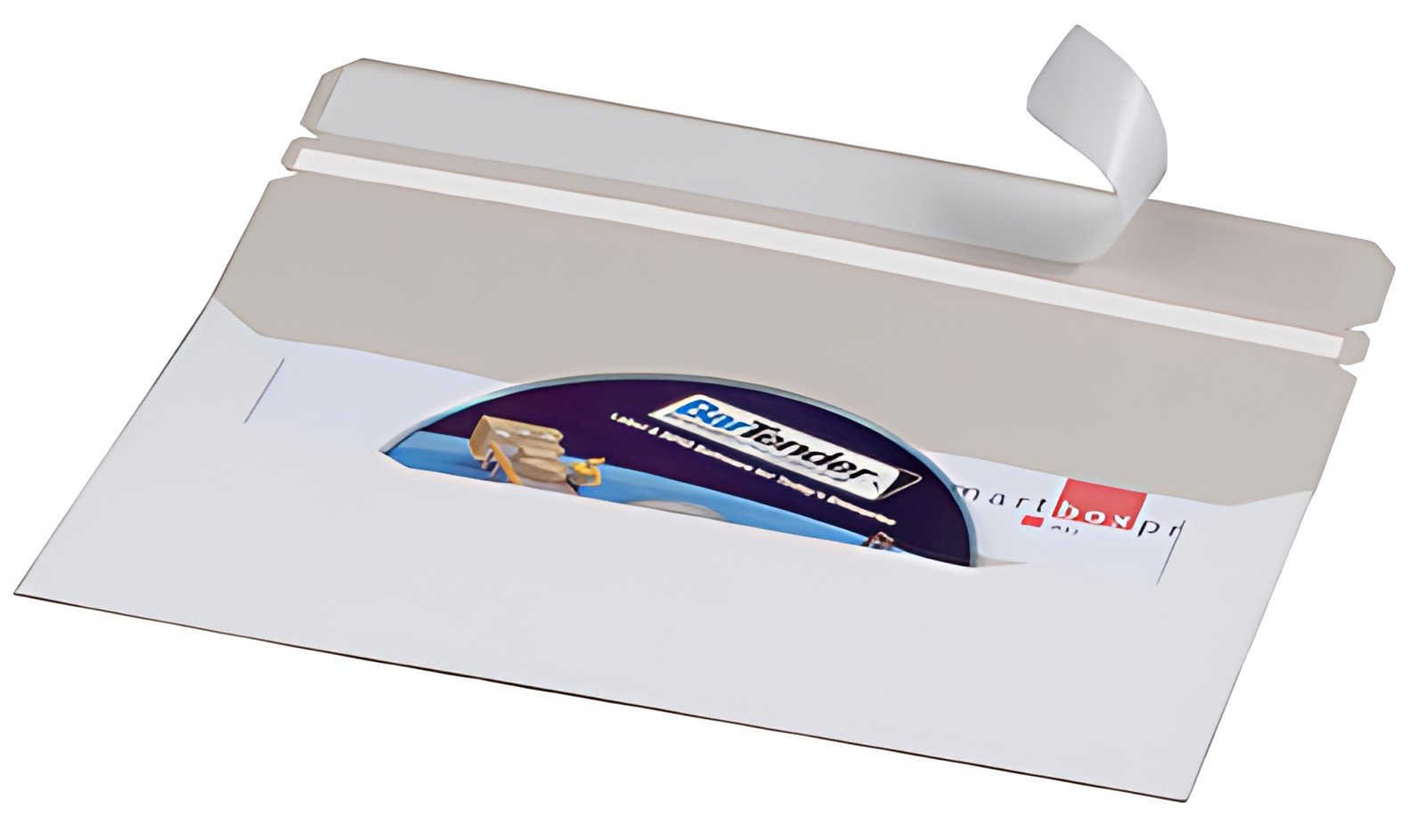 smartboxpro Enveloppe pour CD/DVD, format long, sans fenêtre