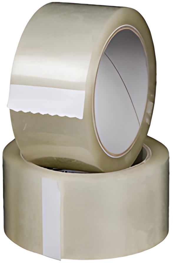 smartboxpro Ruban d'emballage, PP, 50 mm x 66 m, transparent