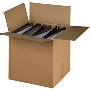 smartboxpro Carton d'expédition de classeur, marron, pour 4-