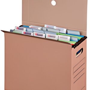 smartboxpro Collecteur de dossier suspendu, marron, (l)160mm