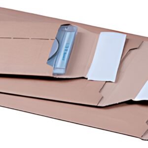 smartboxpro Pochette d'expédition, en carton ondulé marron,