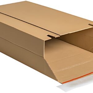 SMARTBOXPRO Pochette d'expédition, carton ondulé, A4, marron