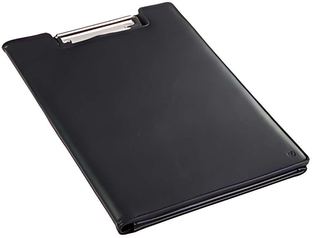 rillstab Porte-bloc, A4, similicuir, noir