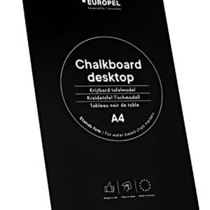 EUROPEL Ardoise de table L-Standard, A5, noir