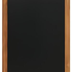 EUROPEL Ardoise avec cadre en bois, 420 x 600 mm, naturel