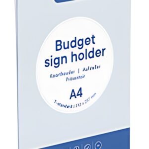 EUROPEL Porte-visuel Budget, A4, droit