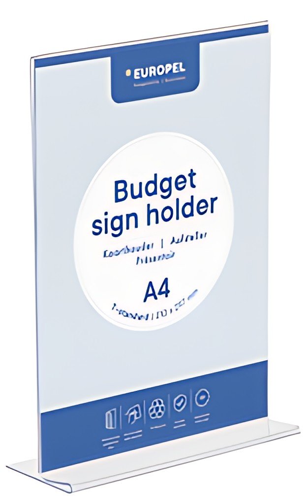 EUROPEL Porte-visuel Budget, A5, droit