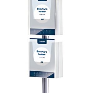 EUROPEL Porte-brochures sur pied, A4, 6 compartiments