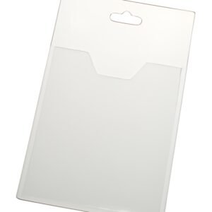 EUROPEL Porte-badge, ouvert sur l'avant, 90 x 60 mm