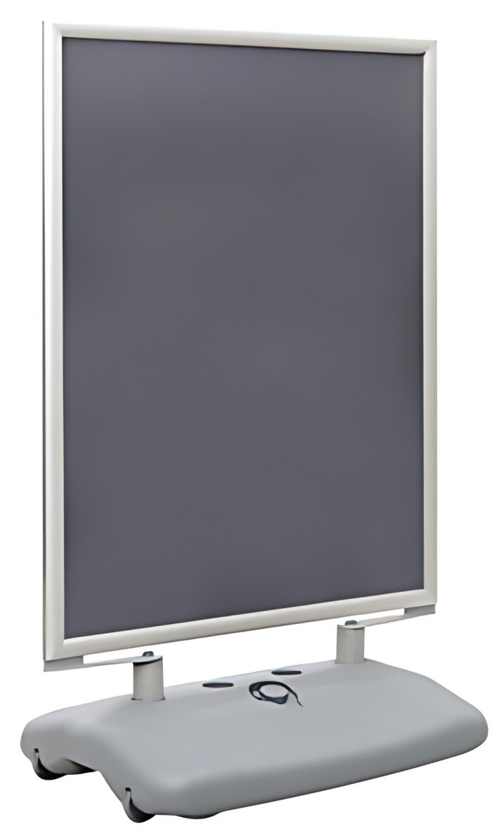 EUROPEL Panneau trottoir SWING, B1, 700 x 1.440 mm, gris