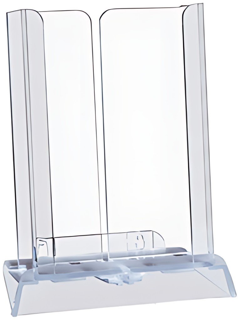 EUROPEL Porte-brochures de table, réglable, 1 compartiment