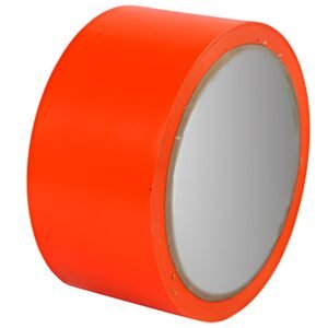 rillprint Bande de marquage au sol, 50 mm x 33 m, orange