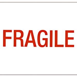 rillprint Étiquette d'avertissement "FRAGILE"