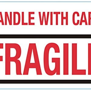 rillprint Étiquette "HANDLE WITH CARE / FRAGILE"