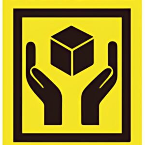 rillprint Étiquette "HANDLE WITH CARE / FRAGILE"