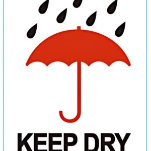 rillprint Étiquette "KEEP DRY"