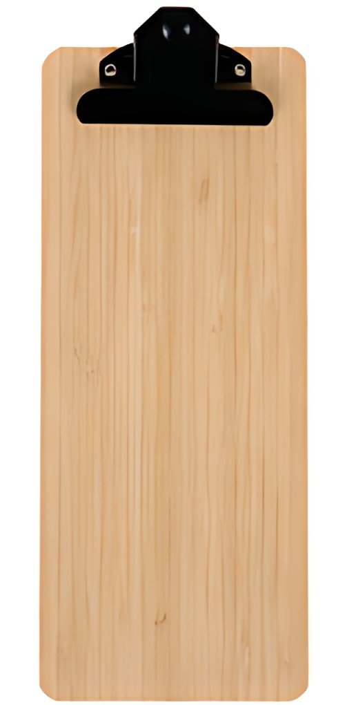 EUROPEL Porte-addition à pince, bambou