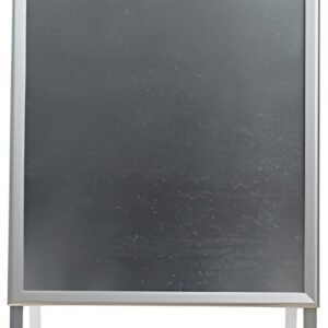 EUROPEL Panneau trottoir ECONOMY OUTDOOR, A1, argent