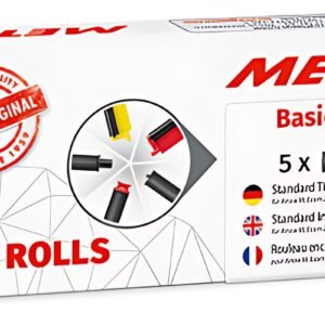 METO Rouleau d'encre pour étiqueteuse Basic M, noir
