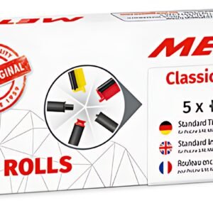 METO Rouleau d'encre pour étiqueteuse Classic S, noir