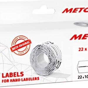METO Étiquette pré-imprimée pour étiqueteuse, 22 x 16 mm