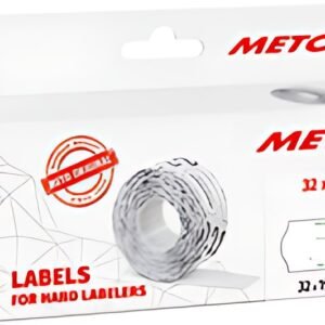 METO Étiquette pré-imprimée pour étiqueteuse, 32 x 19 mm
