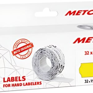 METO Étiquette pour étiqueteuse de prix, 32 x 19 mm, vert