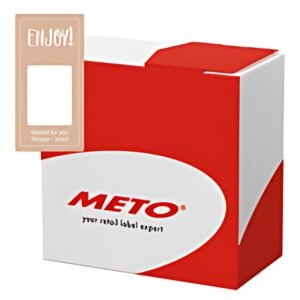 METO Etiquette autocollante "Enjoy - Sealed for you"