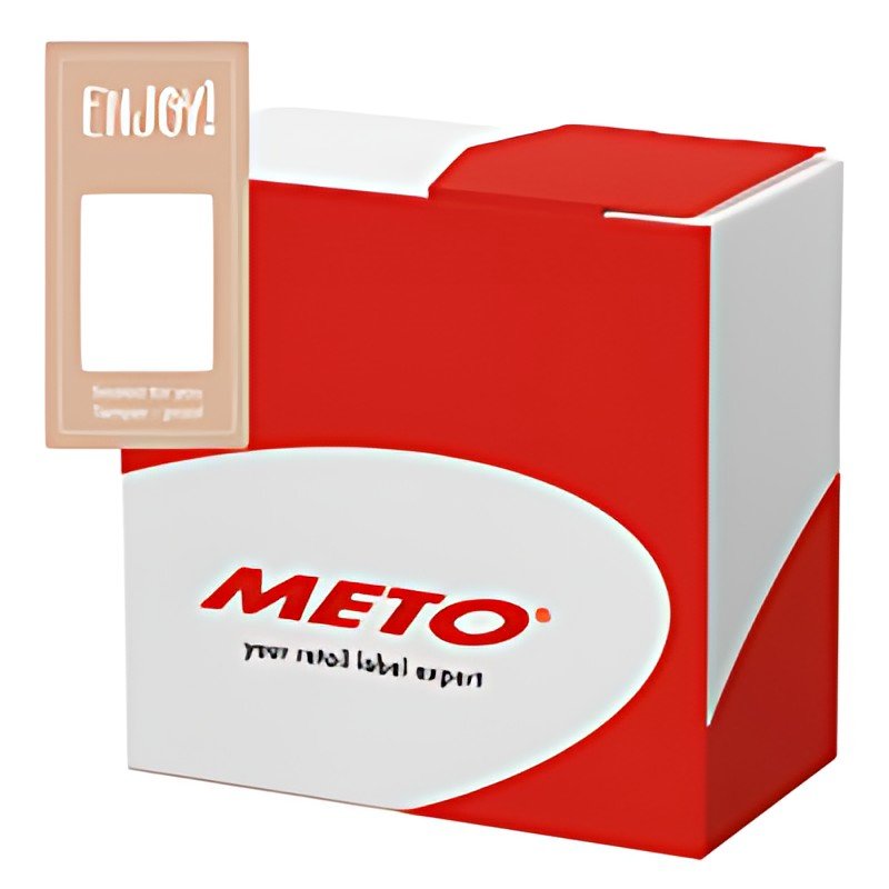 METO Etiquette autocollante "Enjoy - Sealed for you"