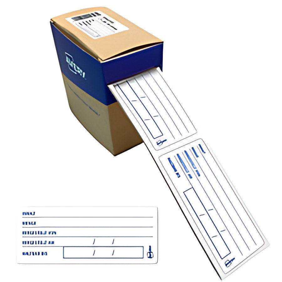 Étiquettes alimentaires AVERY HACCP, 98 x 40 mm, blanches