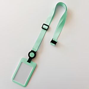 AVERY Porte-carte avec tour de cou, vert pastel