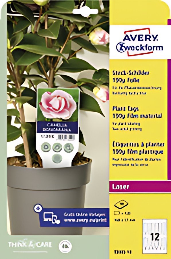 AVERY Zweckform Etiquette à planter, film, 100 x 20 mm