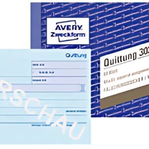 Carnet de formulaires AVERY Zweckform "Reçu avec preuve de TVA"