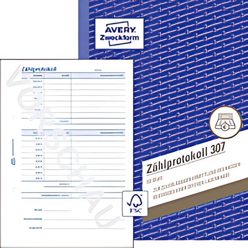 AVERY Zweckform Formularbuch "Zählprotokoll", DIN A5