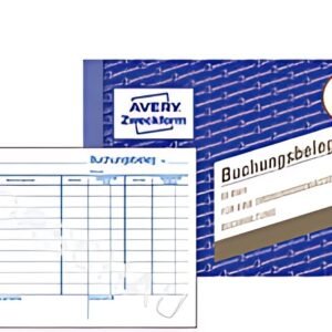 AVERY Zweckform carnet de formulaires "reçu de réservation", A6 paysage