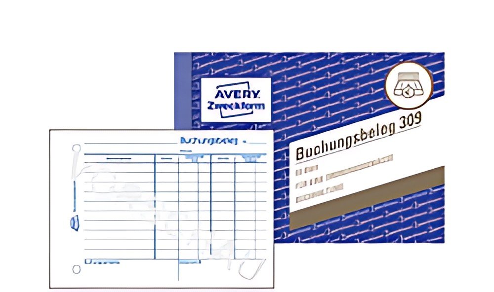 AVERY Zweckform carnet de formulaires "reçu de réservation", A6 paysage