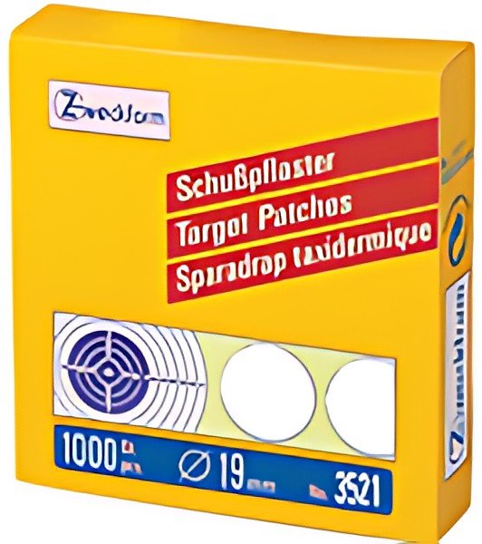AVERY Zweckform Pastille pour cible de tir, noir