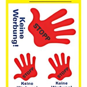 AVERY étiquette de signalisation "Stop - Keine Werbung"