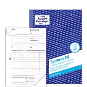 AVERY Zweckform formulaire "Facture", A5, 2 x 50 feuilles